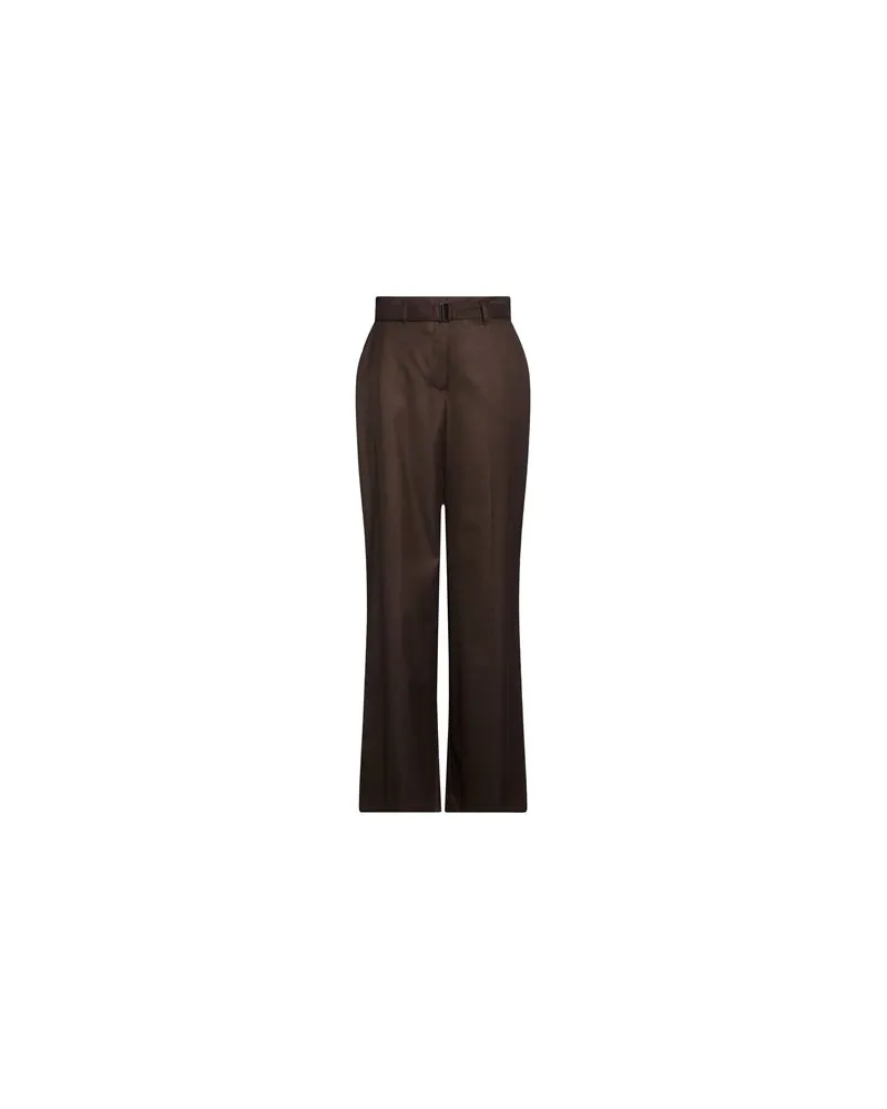 RAFFAELLO ROSSI  HOSEN & RÖCKE - Hosenauf YOOX.COM Dunkelbraun