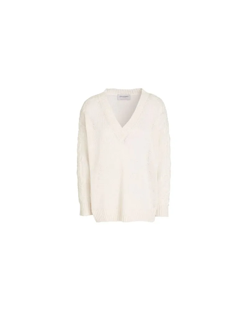 Ermanno Scervino STRICKWAREN - Pulloverauf YOOX.COM Elfenbein