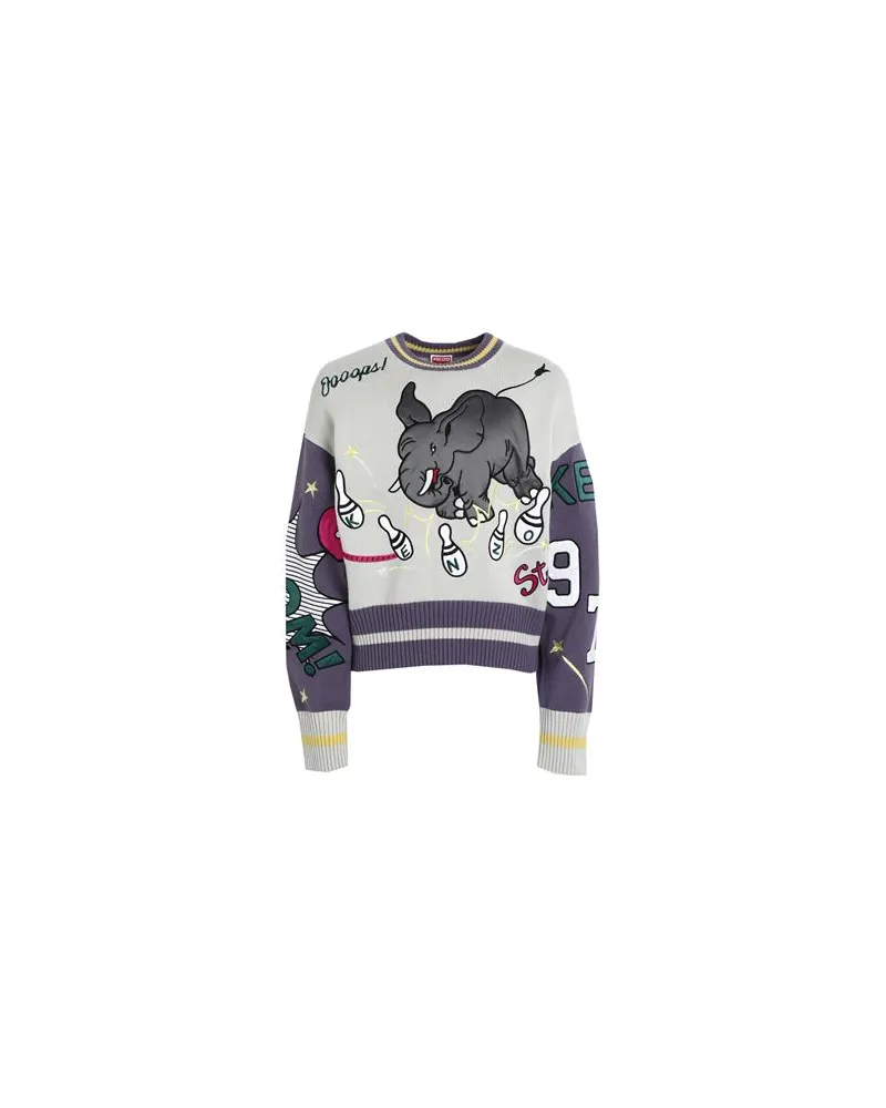 Kenzo STRICKWAREN - Pulloverauf YOOX.COM Hellgrau