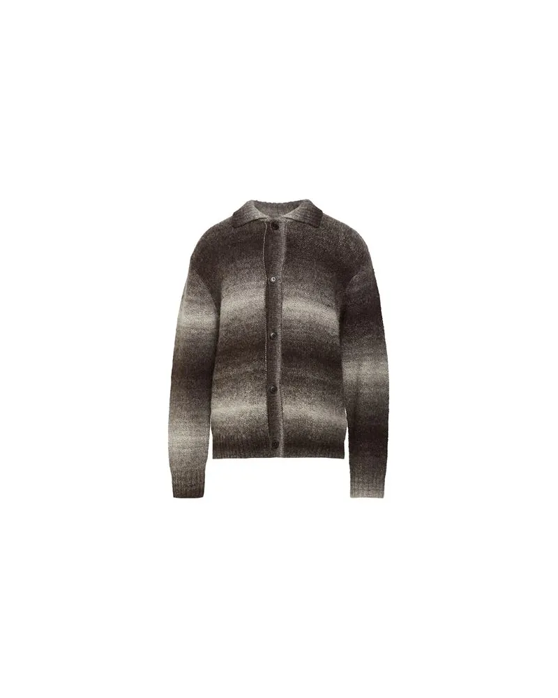Selected STRICKWAREN - Strickjackenauf YOOX.COM Grau
