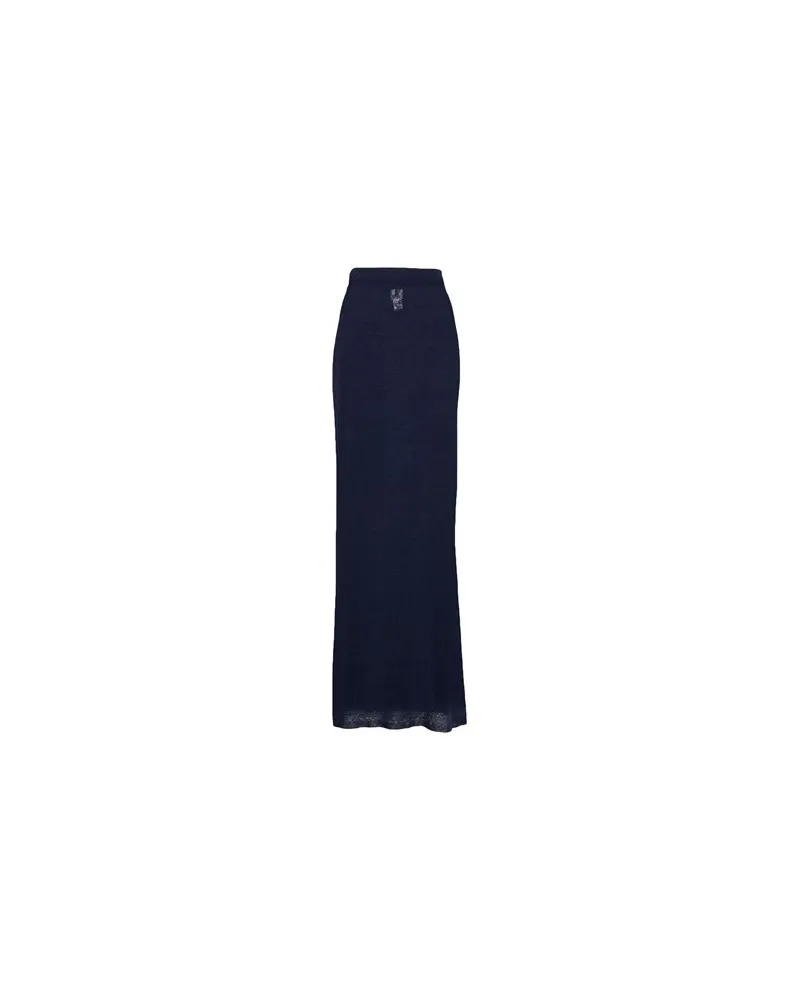 KONTATTO HOSEN & RÖCKE - Maxi-Röckeauf YOOX.COM Marineblau