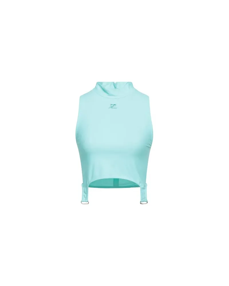 Courrèges TOPS - Topsauf YOOX.COM Tūrkis