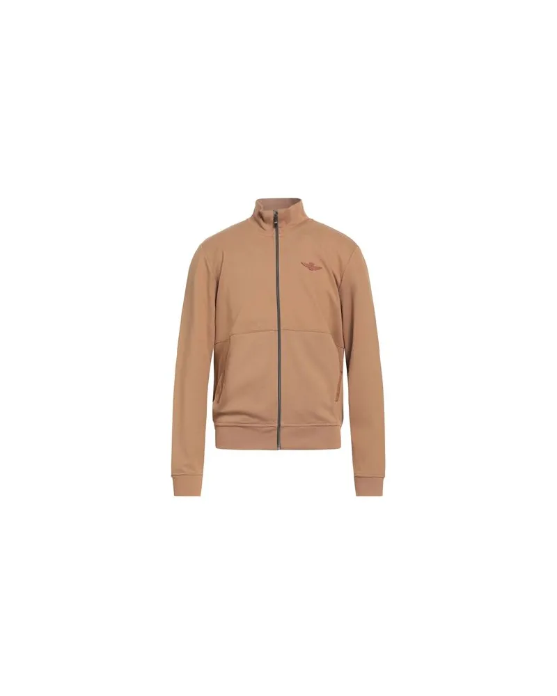 Aeronautica Militare TOPS - Sweatshirtsauf YOOX.COM Kamel