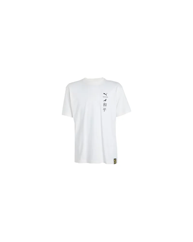 Puma TOPS - T-shirtsauf YOOX.COM Elfenbein