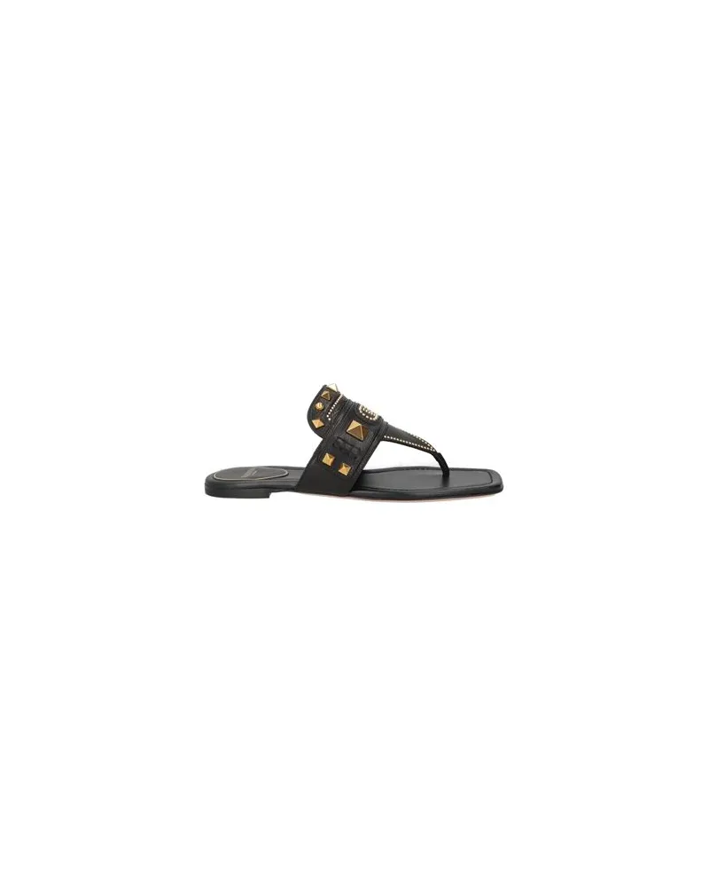 Valentino Garavani SCHUHE - Zehentrennerauf YOOX.COM Schwarz