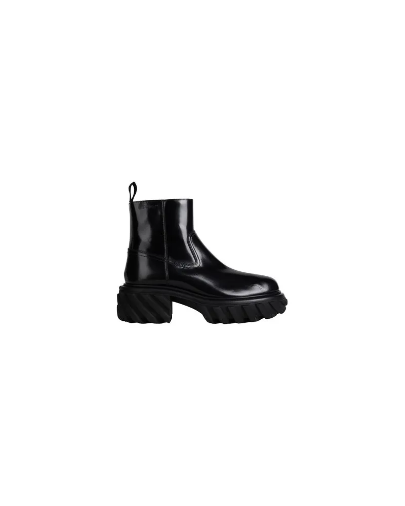 OFF-WHITE SCHUHE - Stiefelettenauf YOOX.COM Schwarz