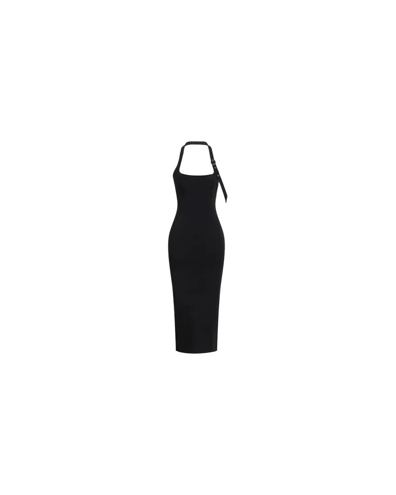 ATTICO KLEIDER - Midi-Kleiderauf YOOX.COM Schwarz