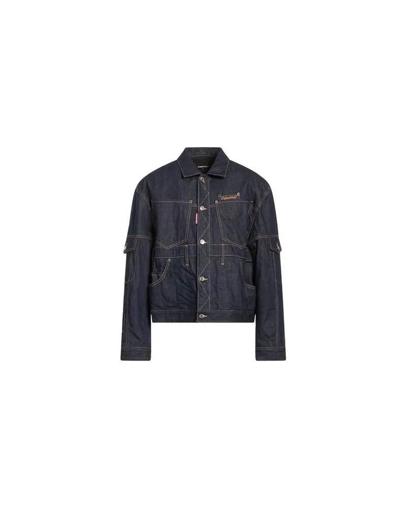 Dsquared2 JACKEN & MÄNTEL - Jeansjacken/Mäntelauf YOOX.COM Blau