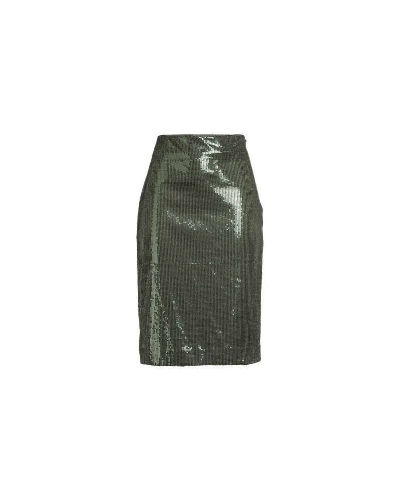 Guess HOSEN & RÖCKE - Midi-Röckeauf YOOX.COM Militärgrün