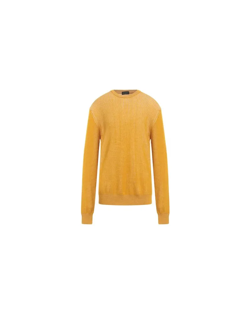 Roberto Collina STRICKWAREN - Pulloverauf YOOX.COM Gelb