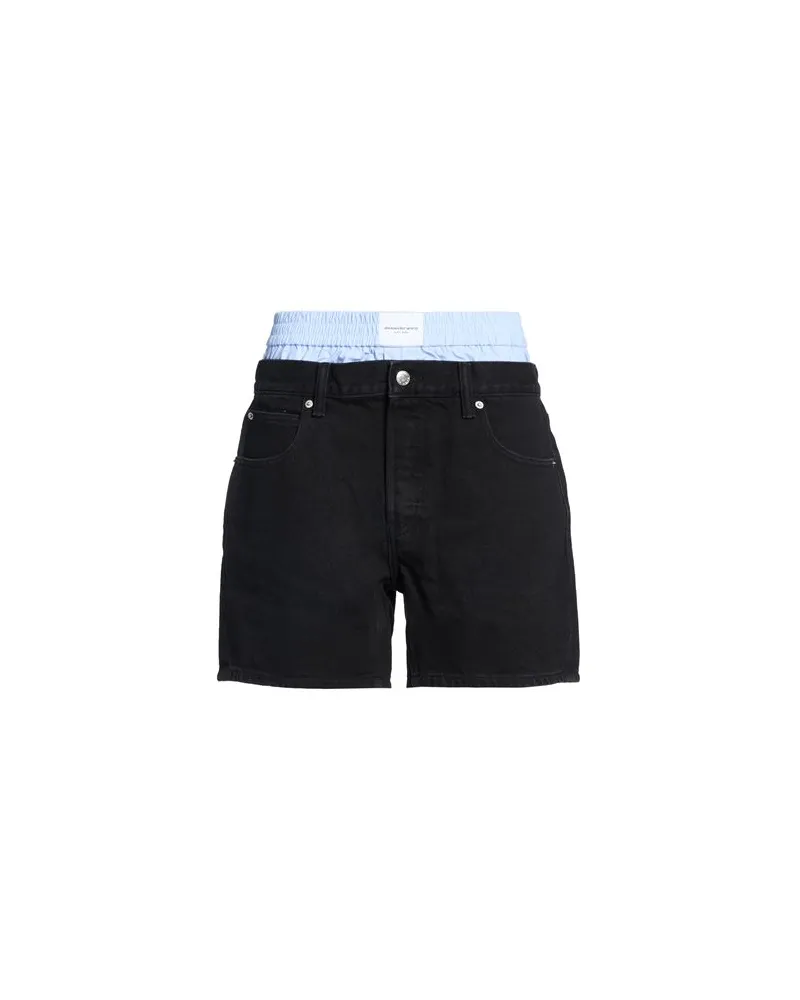 Alexander Wang HOSEN & RÖCKE - Jeansshortsauf YOOX.COM Schwarz