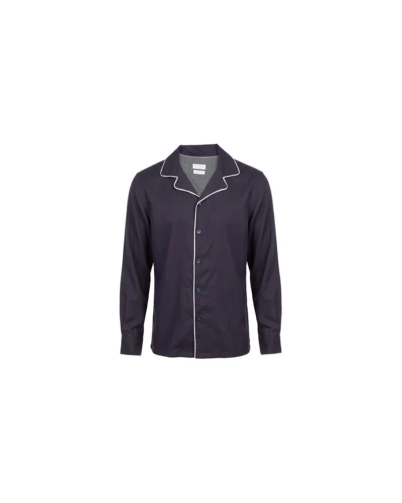 Brunello Cucinelli TOPS - Hemdenauf YOOX.COM Marineblau