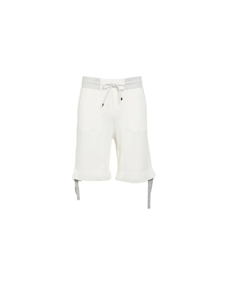 Brunello Cucinelli HOSEN & RÖCKE - Shorts & Bermudashortsauf YOOX.COM Weiß