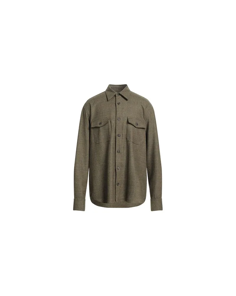 Mauro Grifoni TOPS - Hemdenauf YOOX.COM Militärgrün