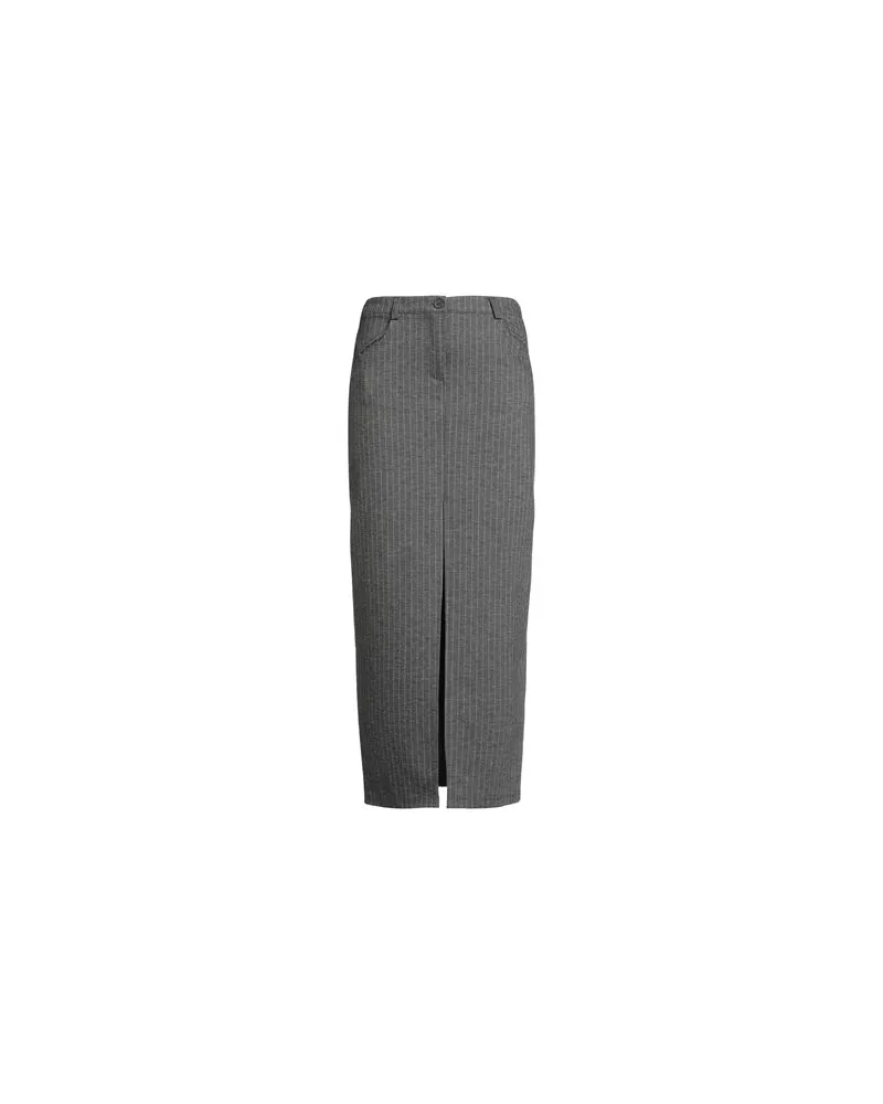 Motel HOSEN & RÖCKE - Maxi-Röckeauf YOOX.COM Grau