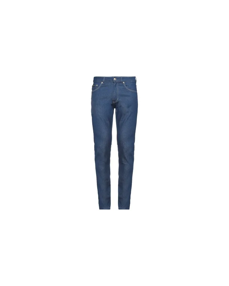 Versace Jeans HOSEN & RÖCKE - Jeanshosenauf YOOX.COM Blau
