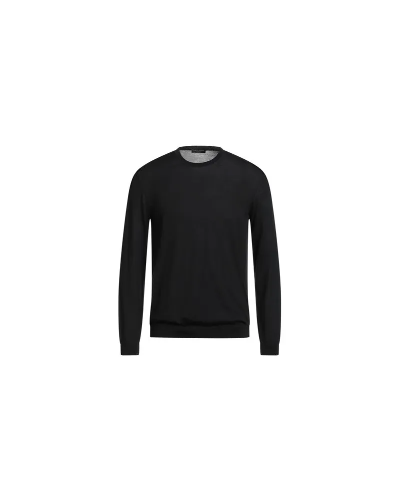 Roberto Collina STRICKWAREN - Pulloverauf YOOX.COM Schwarz