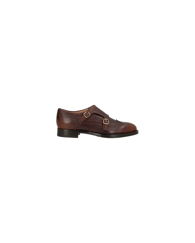 Santoni SCHUHE - Mokassinsauf YOOX.COM Dunkelbraun