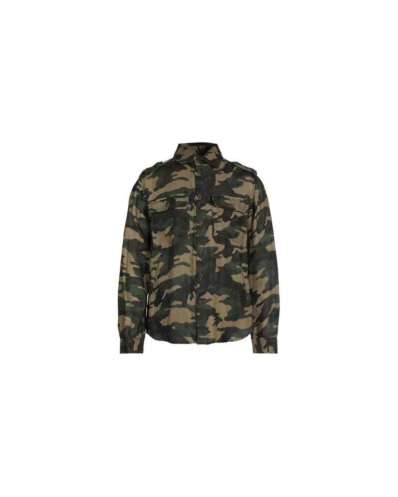 Daniele Alessandrini TOPS - Hemdenauf YOOX.COM Militärgrün