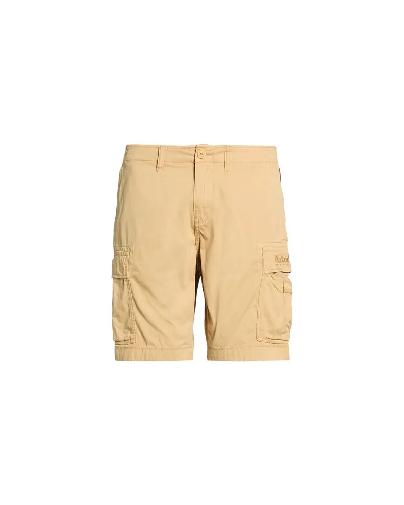 Napapijri HOSEN & RÖCKE - Shorts & Bermudashortsauf YOOX.COM Senf