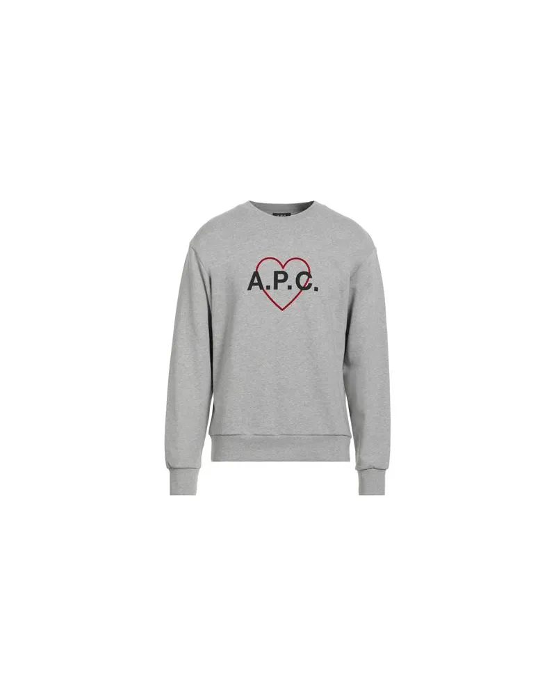 A.P.C. TOPS - Sweatshirtsauf YOOX.COM Grau