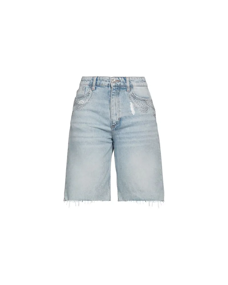 Liu Jo HOSEN & RÖCKE - Jeansshortsauf YOOX.COM Blau