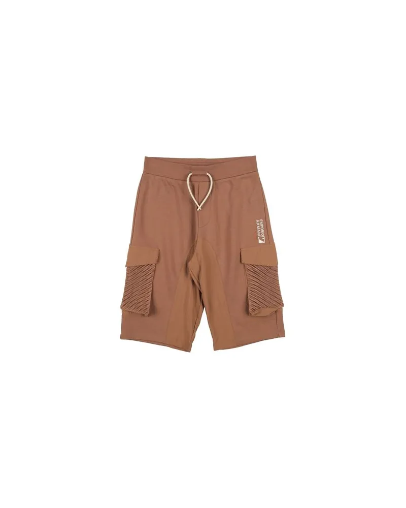 Emporio Armani HOSEN & RÖCKE - Shorts & Bermudashortsauf YOOX.COM Kamel