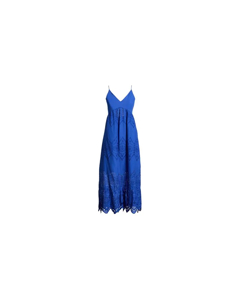 only KLEIDER - Maxi-Kleiderauf YOOX.COM Blau