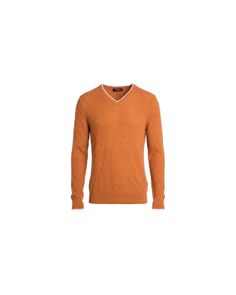 MOORER STRICKWAREN - Pulloverauf YOOX.COM Orange