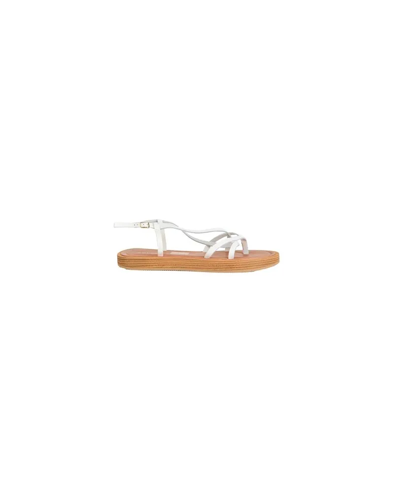 Soldini SCHUHE - Zehentrennerauf YOOX.COM Weiß