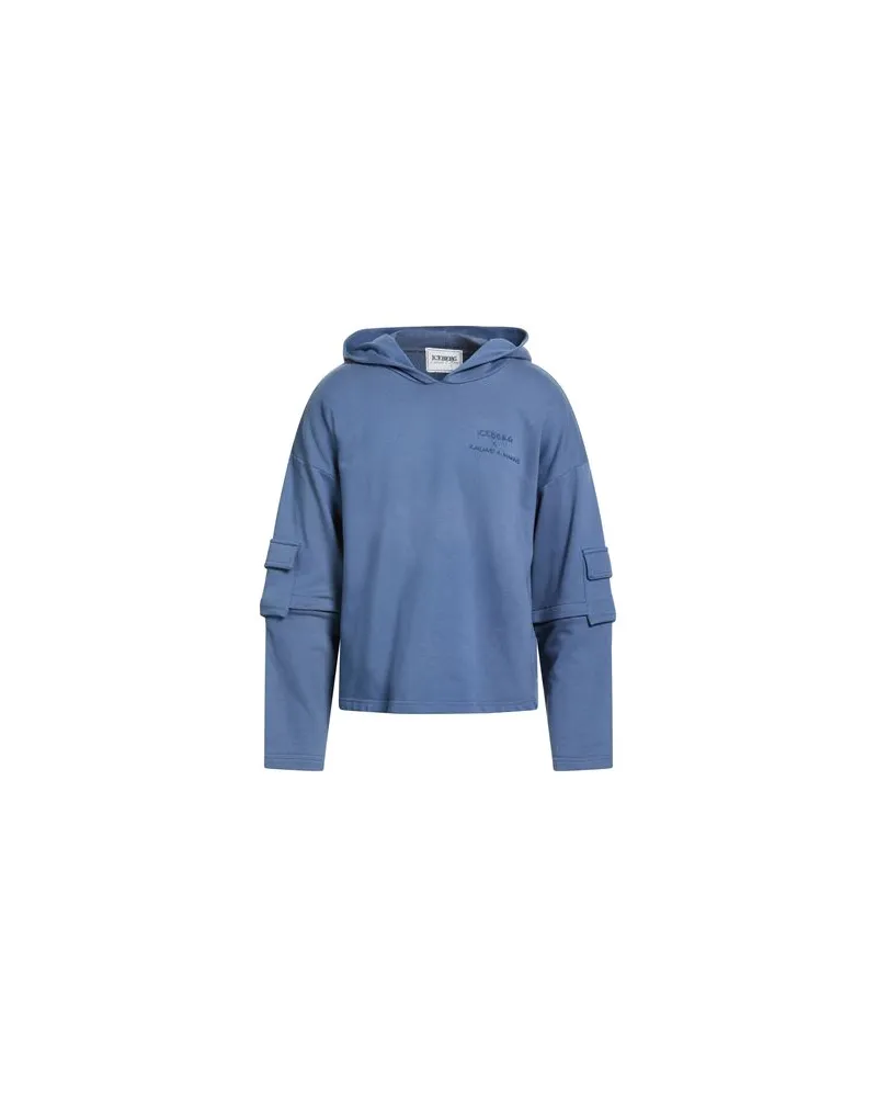 Iceberg X KAILAND O. MORRIS - TOPS - Sweatshirtsauf YOOX.COM Taubenblau