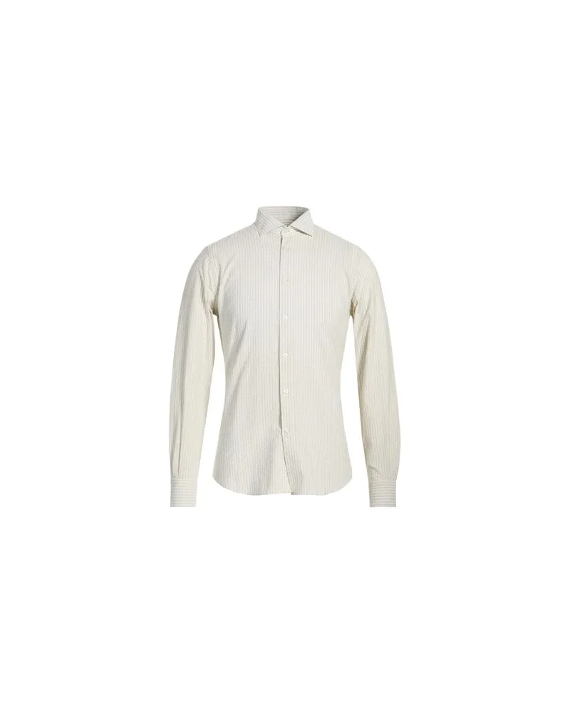 Boglioli TOPS - Hemdenauf YOOX.COM Cremeweiß