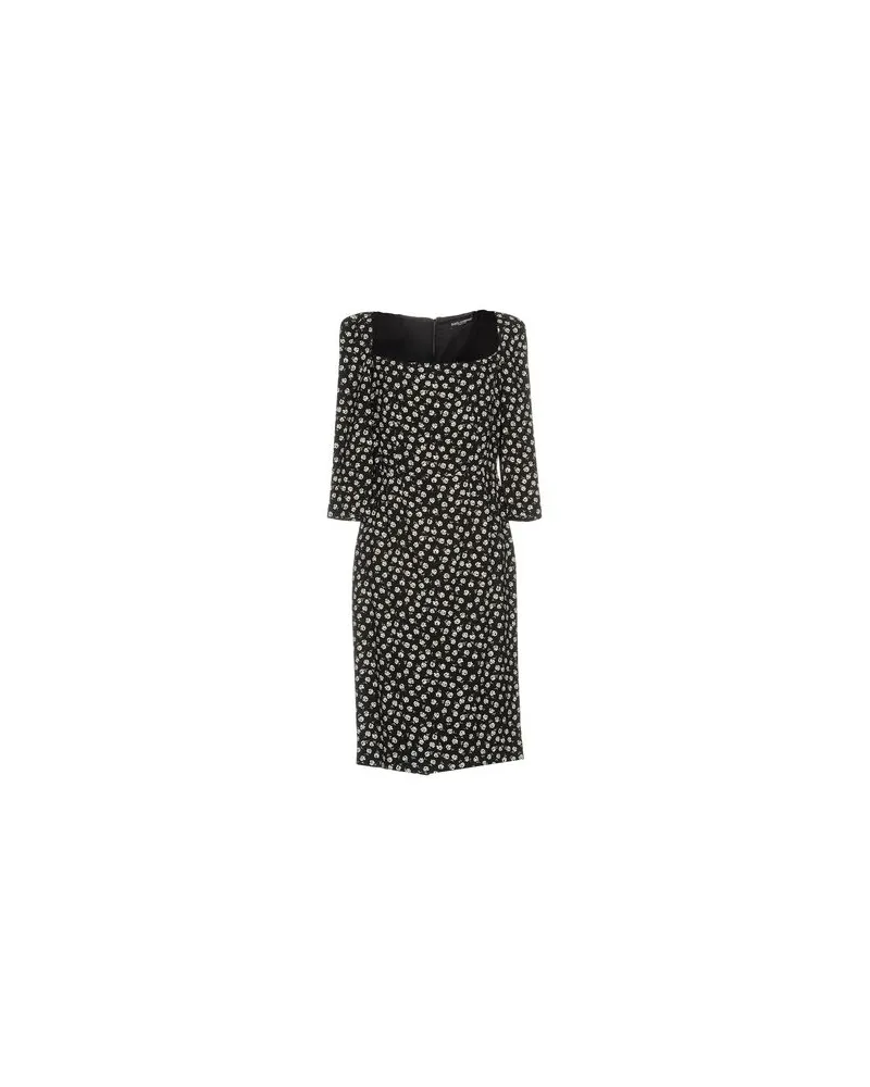 Dolce & Gabbana KLEIDER - Midi-Kleiderauf YOOX.COM Schwarz