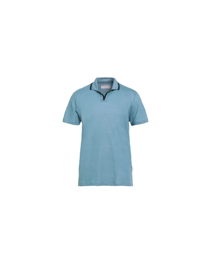 Orlebar Brown TOPS - Poloshirtsauf YOOX.COM Taubenblau