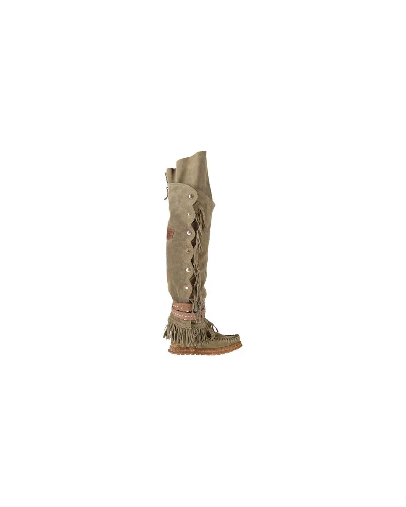 El Vaquero SCHUHE - Stiefelauf YOOX.COM Khaki