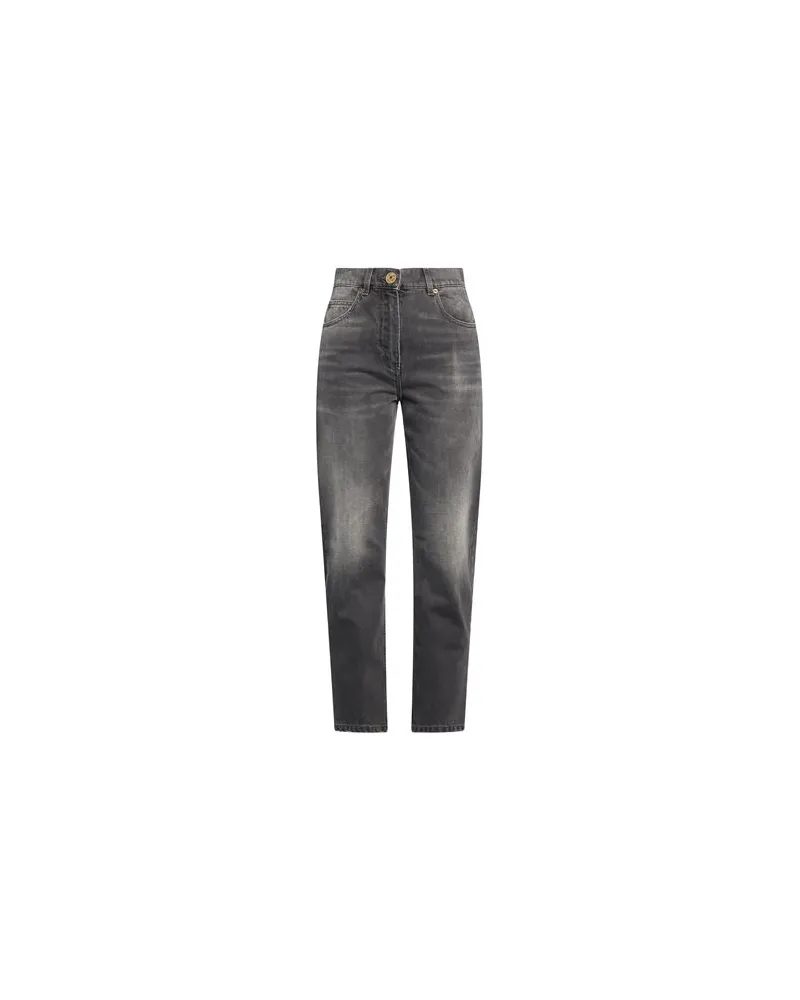 Balmain HOSEN & RÖCKE - Jeanshosenauf YOOX.COM Schwarz