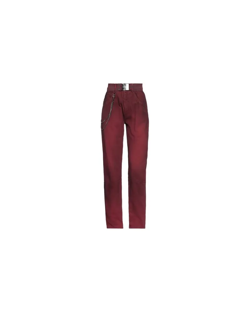 HIGH HOSEN & RÖCKE - Hosenauf YOOX.COM Ziegelrot