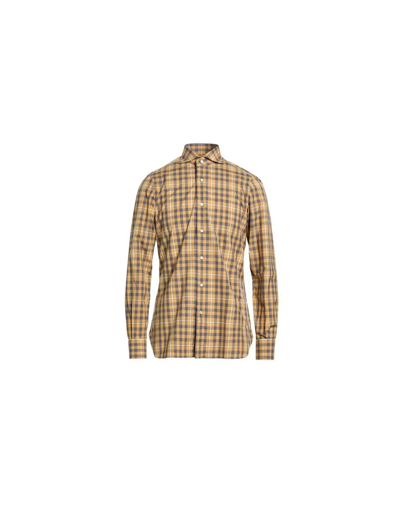 Isaia TOPS - Hemdenauf YOOX.COM Senf