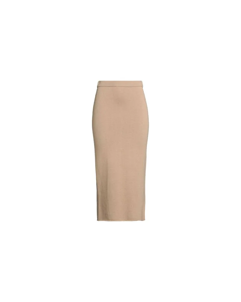 Soallure HOSEN & RÖCKE - Midi-Röckeauf YOOX.COM Kamel