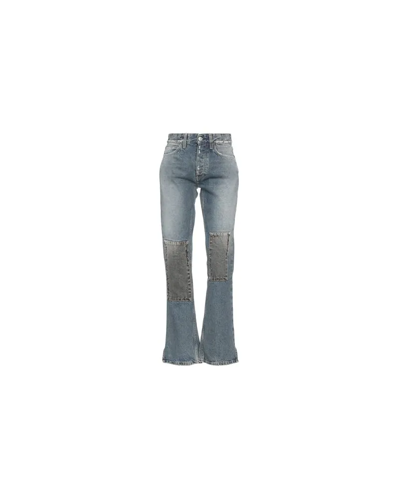 (di)vision HOSEN & RÖCKE - Jeanshosenauf YOOX.COM Blau
