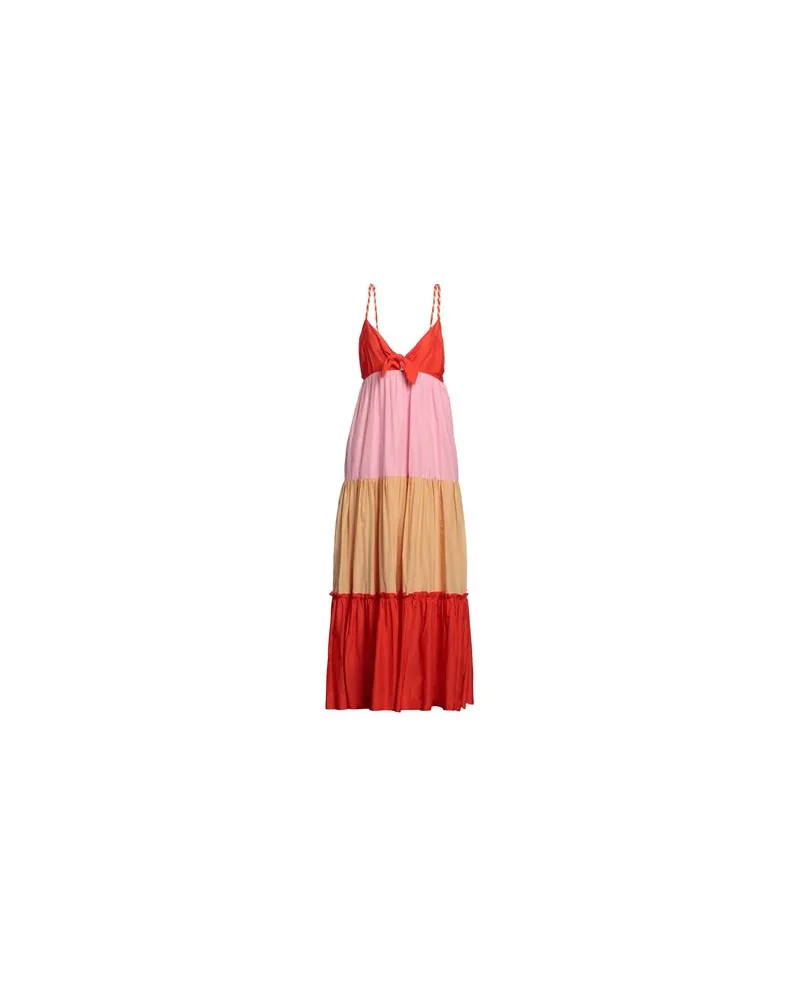 Maison Scotch KLEIDER - Maxi-Kleiderauf YOOX.COM Rot