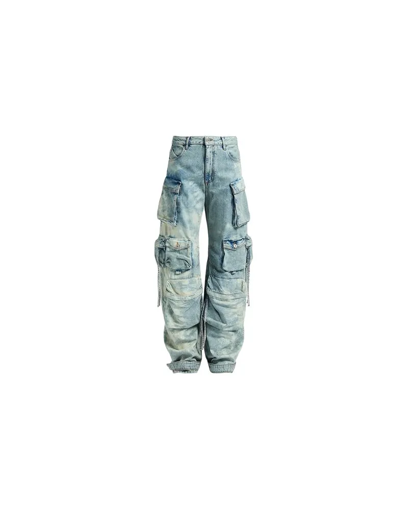 ATTICO HOSEN & RÖCKE - Jeanshosenauf YOOX.COM Blau
