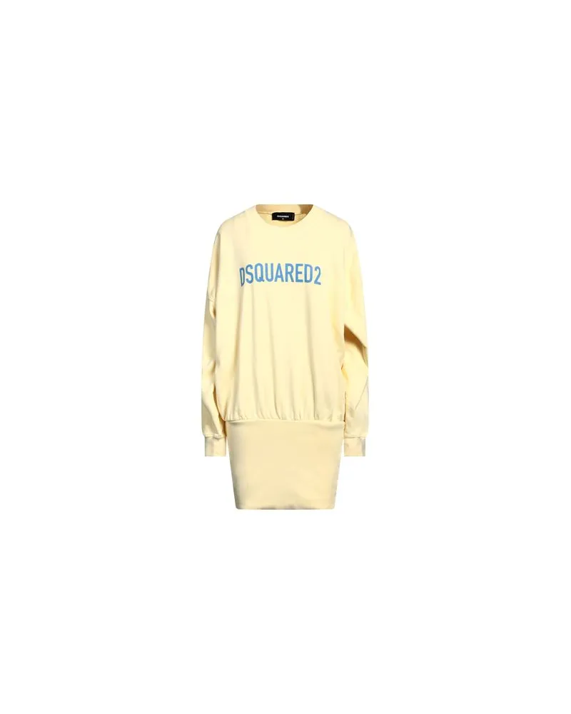 Dsquared2 KLEIDER - Mini-Kleiderauf YOOX.COM Pastellgelb