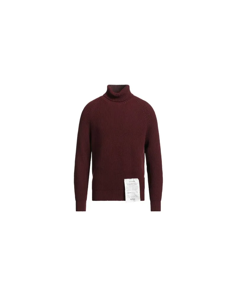 Ballantyne RAW DIAMOND BY  - STRICKWAREN - Rollkragenpulloverauf YOOX.COM Bordeaux