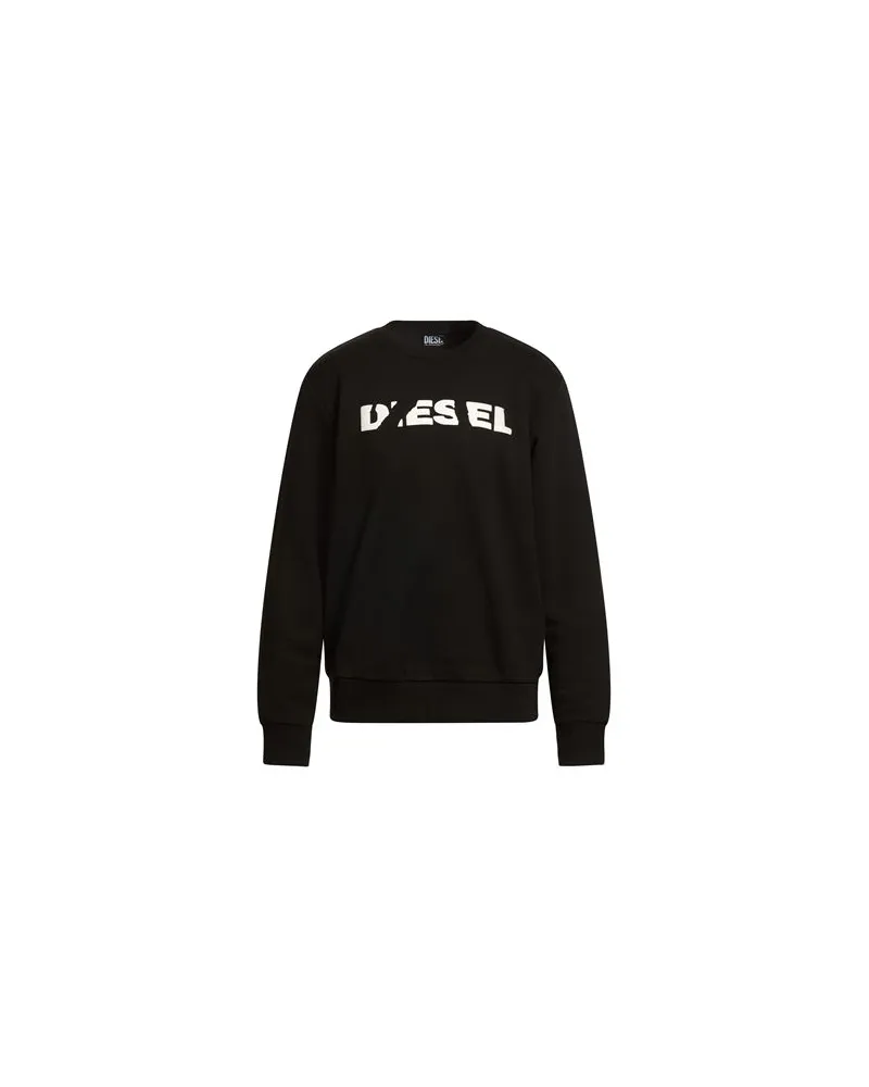 Diesel TOPS - Sweatshirtsauf YOOX.COM Schwarz