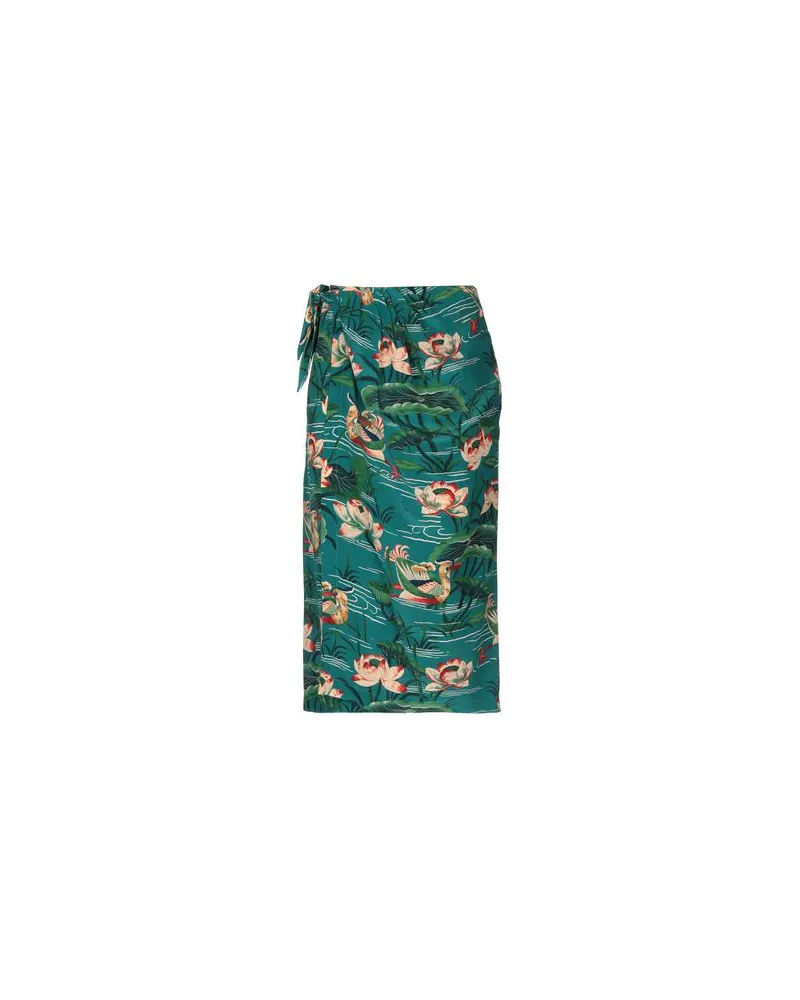 Stella Jean HOSEN & RÖCKE - Midi-Röckeauf YOOX.COM Aquamarin