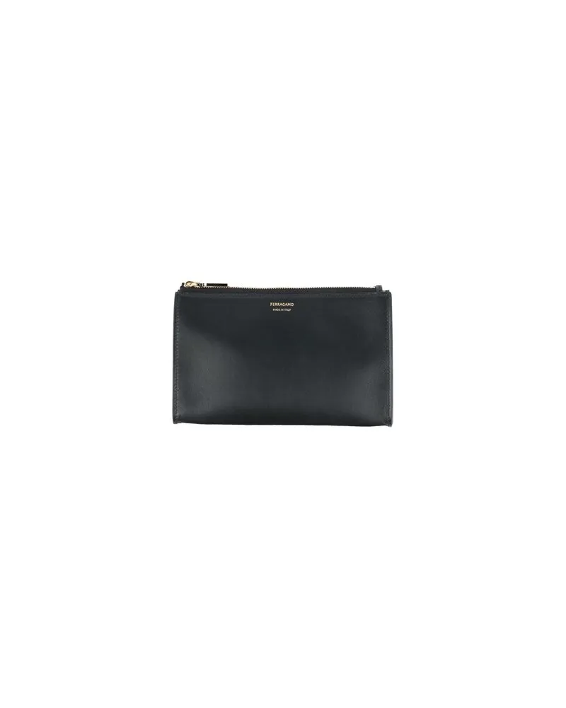 Ferragamo Kleinlederwaren - Kosmetiktäschchenauf YOOX.COM Schwarz