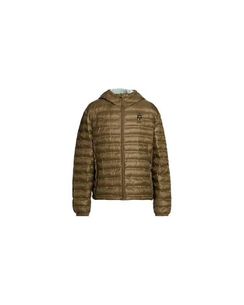 Blauer JACKEN & MÄNTEL - Pufferjacken & Daunenjackenauf YOOX.COM Militärgrün