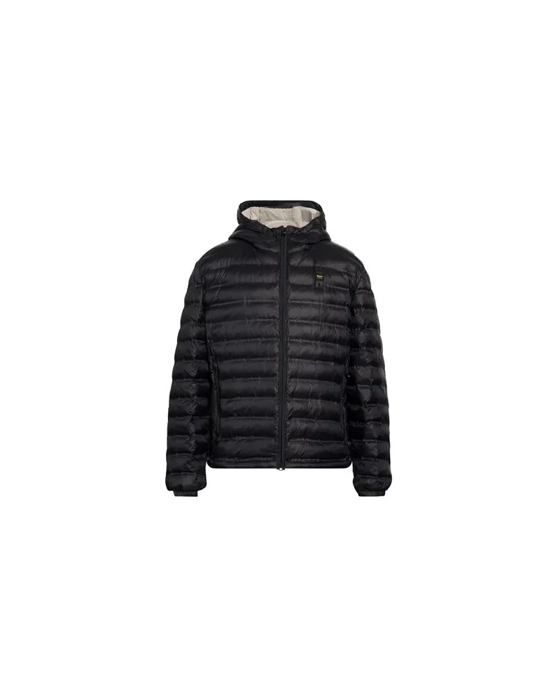 Blauer JACKEN & MÄNTEL - Pufferjacken & Daunenjackenauf YOOX.COM Schwarz