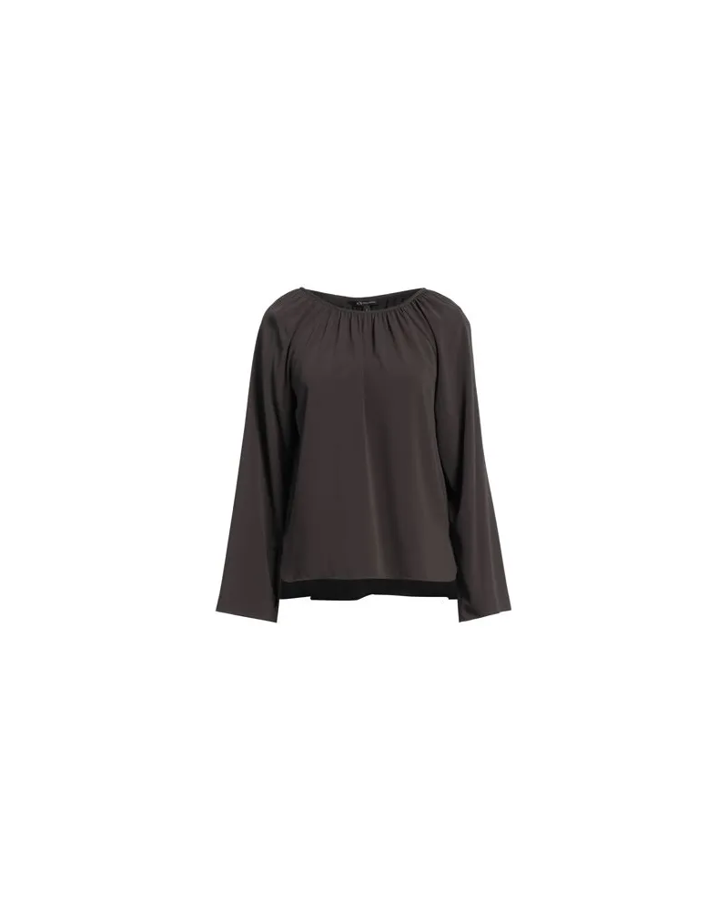 Armani Exchange TOPS - Topsauf YOOX.COM Dunkelbraun